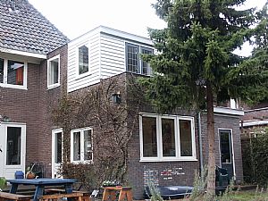 Schuur en uitbouw Zwolsebuurt