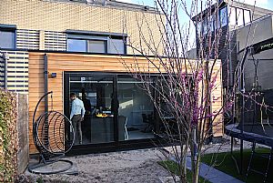 Houten uitbouw Deventer